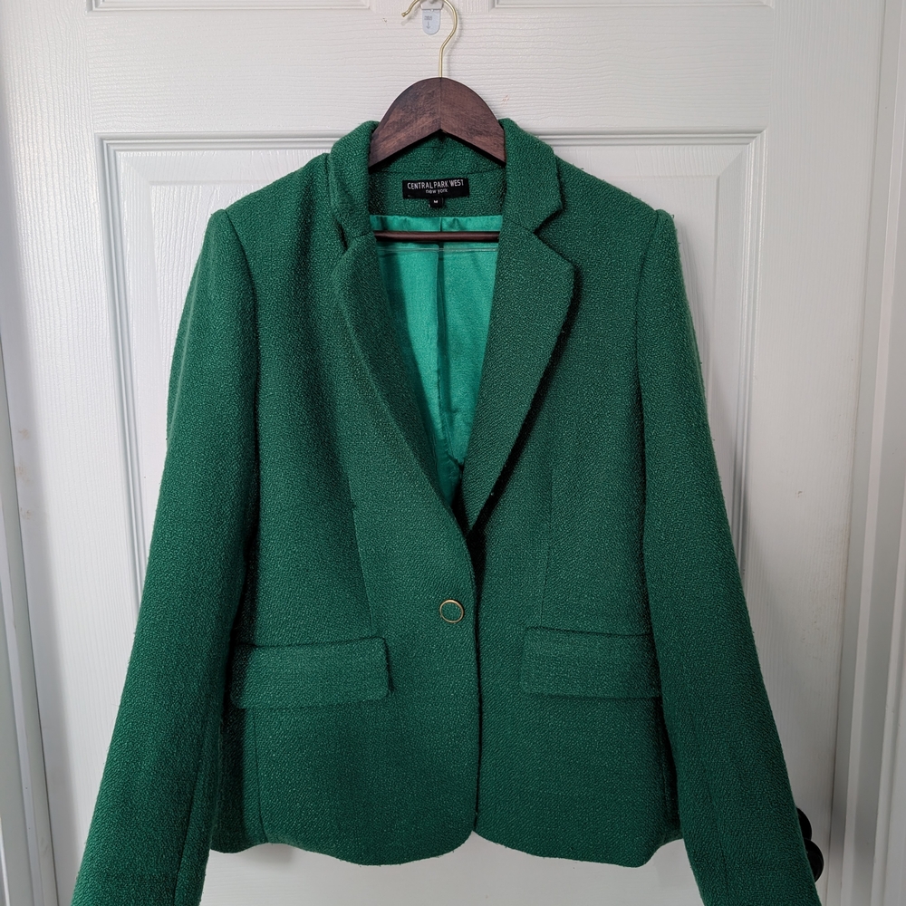 Green Women's Blazer by Cynthia Rowley